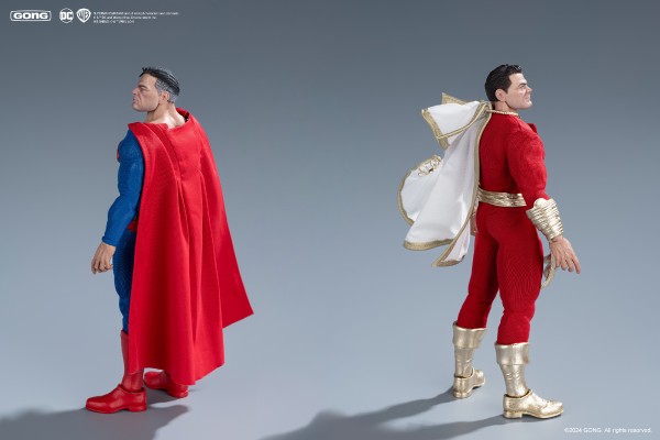 DC天国降临  超人 1/12可动人偶