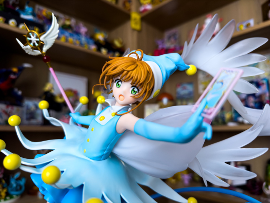 魔卡少女樱 透明牌篇 木之本樱 -战斗服装 水牌战-