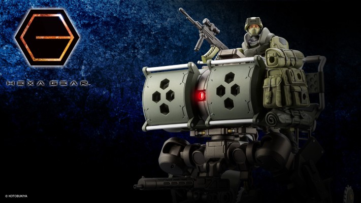 六角机牙 稻草人 森林绿配色