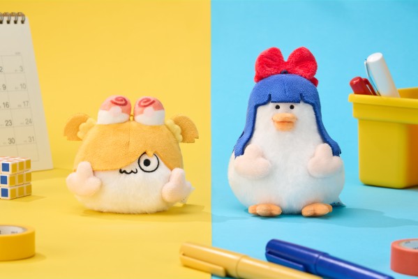 pop子和pipi美的日常 × 狸叶 毛绒挂件