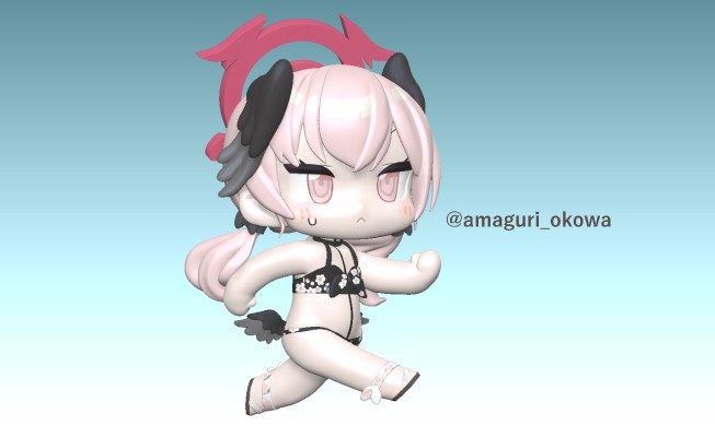 蔚蓝档案 泳装小春