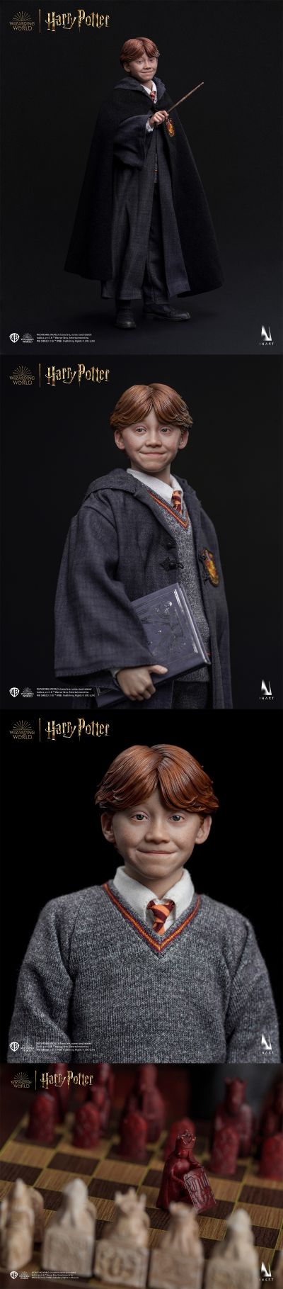 哈利波特与魔法石 罗恩·韦斯莱 学院服