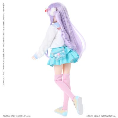 AOD523-ULM Poe-Poe ×艾莉丝收集 小型 尤莉 ～美味棒棒糖～ 水色