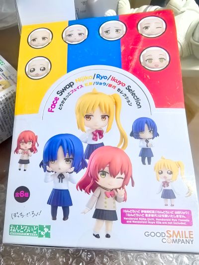 粘土人配件系列 孤独摇滚！ 表情替换件 虹夏/凉/郁代 特选款