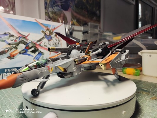 PG 机动战士高达SEED  FX-550+AQM/E-X01 Skygrasper + Aile Striker 空中霸王