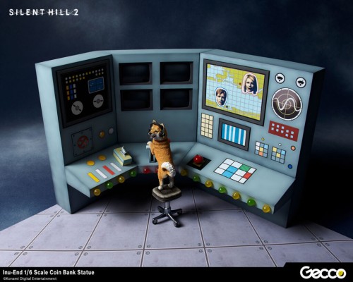 寂静岭2 柴犬 存钱罐雕像