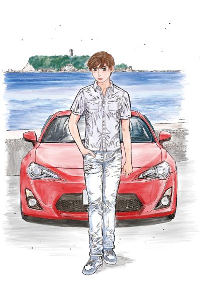 MF GHOST No.1 片桐夏向 ZN6 TOYOTA86 第1卷 小田原Pikes Peak样式