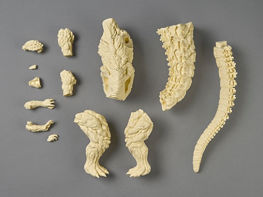 东宝特摄WF开展纪念品 哥斯拉大战盖刚王 哥斯拉