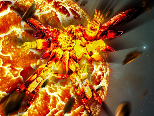 AMAKUNI机神 勇者王 终极任务 霸界王始源我王凯牙