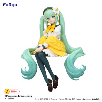 压泡面 初音未来 花仙子 百合花 白色款