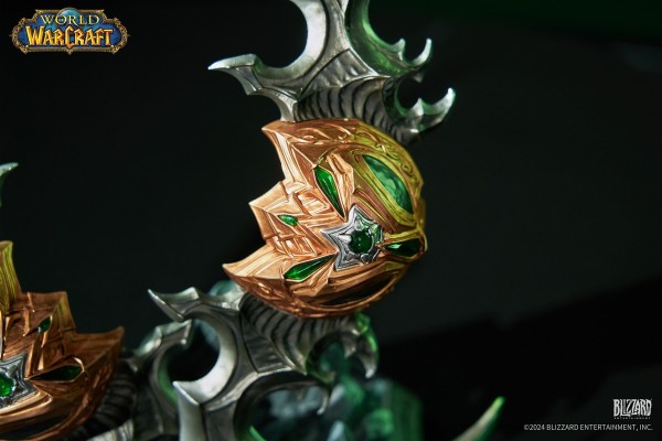 魔兽世界20周年 埃辛诺斯战刃金属复刻摆件