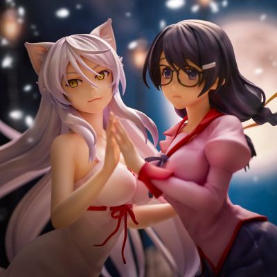猫物语 黑羽川 与 羽川翼