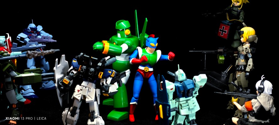 SMP 蜡笔小新 超电导钢弹勇士 钢达姆机器人