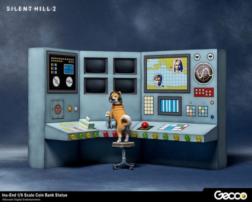 寂静岭2 柴犬 存钱罐雕像