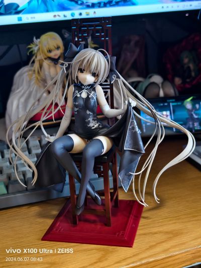 缘之空 春日野穹 黑色旗袍