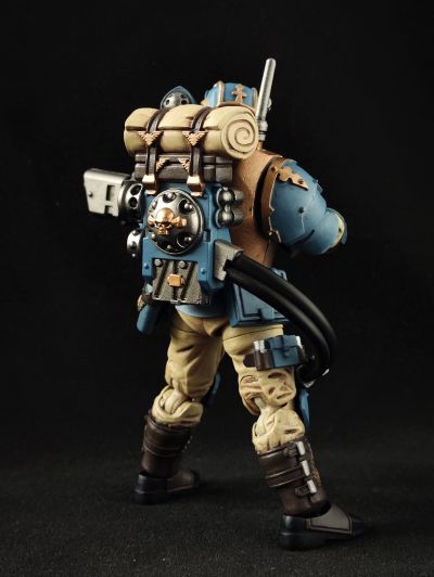 战锤40000 星界军 风暴忠嗣小队 第55卡比克雄鹰兵团 高能齐射枪射手