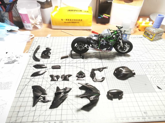 1/12 摩托车系列 No.131 川崎 Ninja H2R