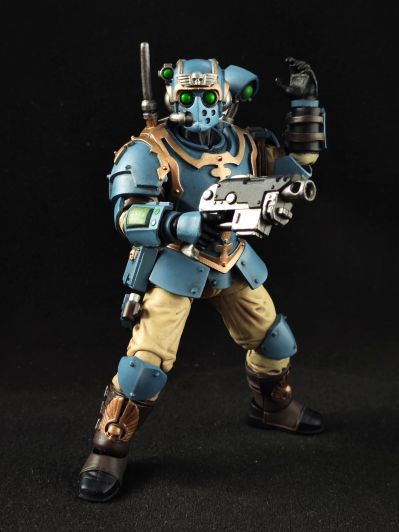 战锤40000 星界军 风暴忠嗣小队 第55卡比克雄鹰兵团 高能齐射枪射手