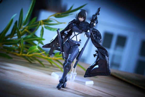 figma#574 女性素体 （千秋）与 露肩毛衣连衣裙