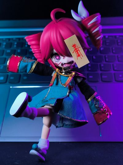 粘土娃 服装套组 中华风 僵尸双胞胎：生姜