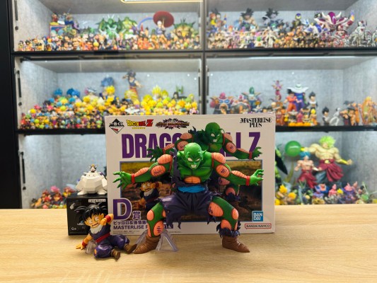 一番赏 龙珠 大战名场面合集 D奖 比克 与 孙悟饭 MASTERLISE PLUS