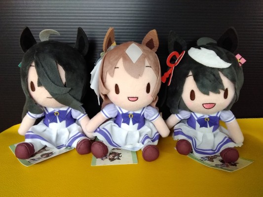 赛马娘 闪耀！优俊少女 Fuwa Petit可爱软绵绵玩偶 1