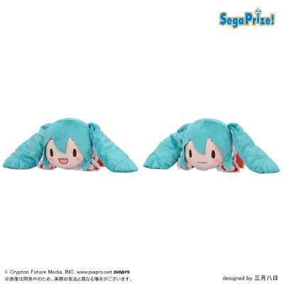 初音未来系列 Fuwa Petit M码趴趴毛绒玩偶 “初音未来” 圣诞节2024