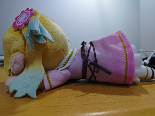 爱与演唱会！莲之空女学院学园偶像俱乐部 趴趴毛绒玩偶 大泽琉璃乃 －Dream Believers （S码）