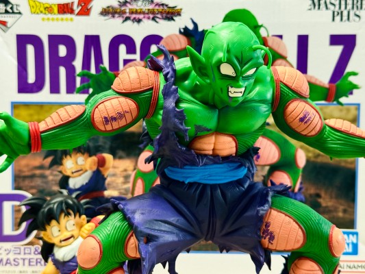 一番赏 龙珠 大战名场面合集 D奖 比克 与 孙悟饭 MASTERLISE PLUS