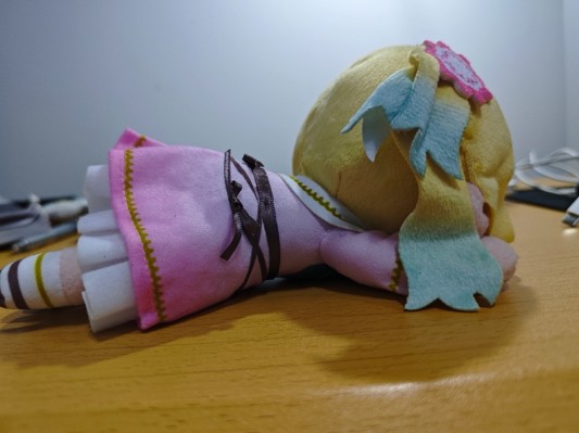 爱与演唱会！莲之空女学院学园偶像俱乐部 趴趴毛绒玩偶 大泽琉璃乃 －Dream Believers （S码）