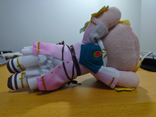 爱与演唱会！莲之空女学院学园偶像俱乐部 趴趴毛绒玩偶 大泽琉璃乃 －Dream Believers （S码）