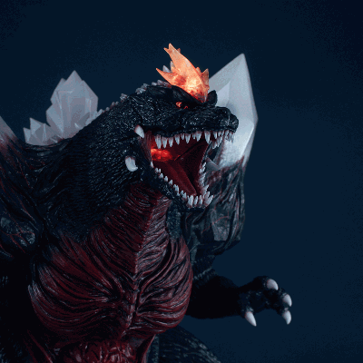 UA Monsters 哥斯拉大战太空哥斯拉 太空哥斯拉