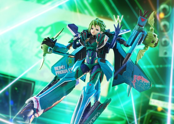V.F.G. MC-15 超时空要塞Δ VF-31A  卡伊洛斯 蕾娜·普劳拉