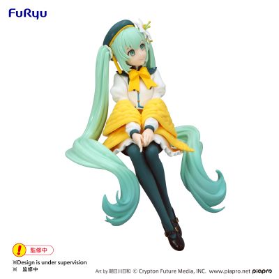 压泡面 初音未来 花仙子 百合花 白色款
