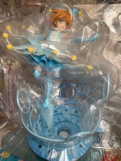 魔卡少女樱 透明牌篇 木之本樱 -战斗服装 水牌战-