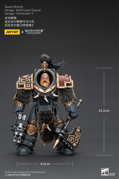 战锤:荷鲁斯叛乱 太空野狼 瓦拉吉尔野狼守卫小队 瓦拉吉尔狼卫终结者3