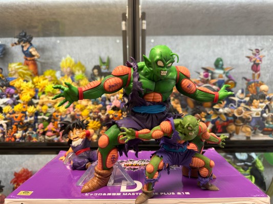 一番赏 龙珠 大战名场面合集 D奖 比克 与 孙悟饭 MASTERLISE PLUS