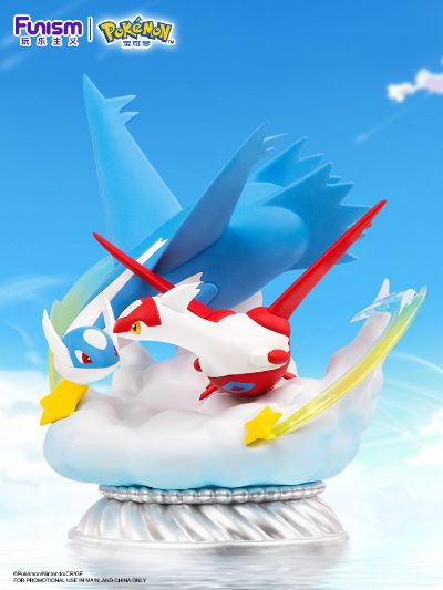 宝可梦中尺寸手办 拉帝欧斯 和 拉帝亚斯