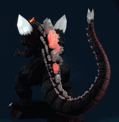 UA Monsters 哥斯拉大战太空哥斯拉 太空哥斯拉