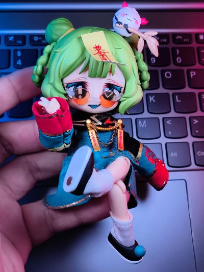 粘土娃 中华风 僵尸双胞胎：生姜