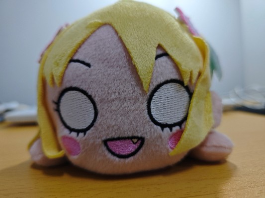 爱与演唱会！莲之空女学院学园偶像俱乐部 趴趴毛绒玩偶 大泽琉璃乃 －Dream Believers （S码）