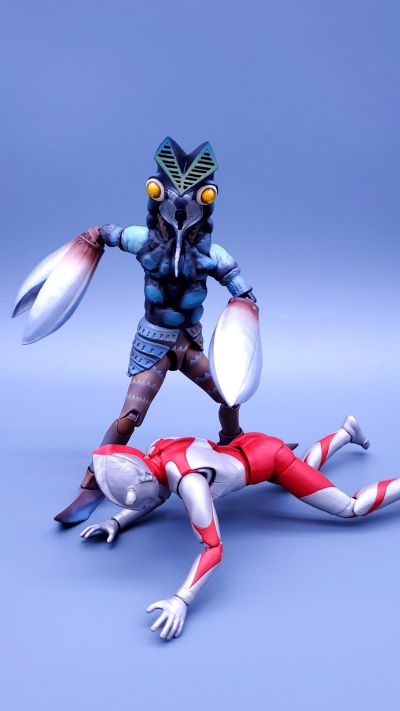 一番赏 S.H.Figuarts 奥特曼 D奖 巴尔坦星人 透明配色