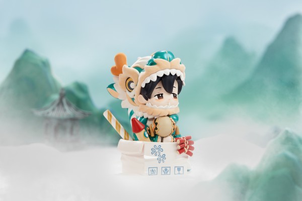 全职高手 叶修·苍山伏龙 Q版手办