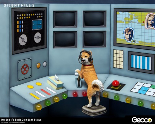 寂静岭2 柴犬 存钱罐雕像