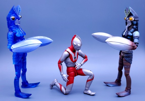 一番赏 S.H.Figuarts 奥特曼 D奖 巴尔坦星人 透明配色