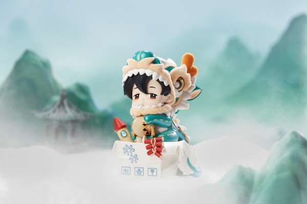 全职高手 叶修·苍山伏龙 Q版手办