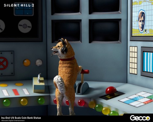 寂静岭2 柴犬 存钱罐雕像