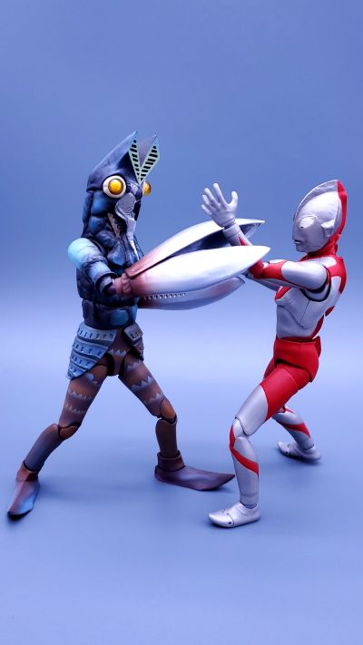 一番赏 S.H.Figuarts 奥特曼 D奖 巴尔坦星人 透明配色