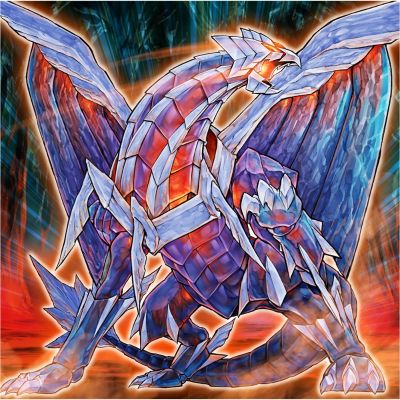 游戏王卡片游戏怪兽玩偶藏品  冰结界之龙 天枪龙