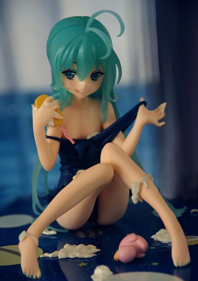 电波女与青春男 藤和艾莉欧 泳装洗澡ver. 天使的微笑